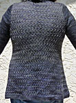 Malabrigo Arroyo knitting yarn color escorias sweater