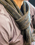 Malabrigo Arroyo knitting yarn color escorias scarf