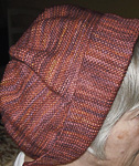 Malabrigo Arroyo Yarn, color 850 archangel, knitted hat