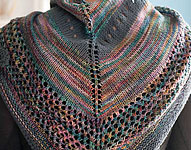 Deirdre lace shawl free knitting pattern