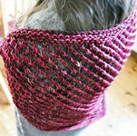 Take cover! Shawl free knitting pattern