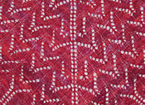 Argus Shawlette handknit wrap, shawl;