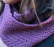 hand knit scarf, neck warmer, kerchief;