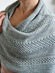 Textured Shawl Recipe free knitting pattern