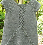 Slanting Gretel Tee interweave knits knitting pattern