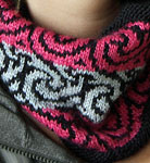 Gyre cowl neck scarf