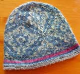 The Norwegian style Inga Hat free knitting pattern