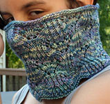 Rivendell Smoke Ring cowl knitting pattern