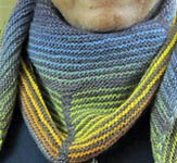 Clockwork scarf knitting pattern