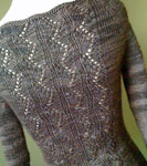 Smoky Vine Bolero seemless sweater knitting pattern