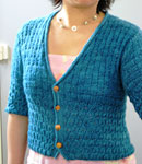 Parker Cardigan knitting pattern  from Interweave Knits