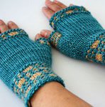 Roku Mitts mittens free knitting pattern