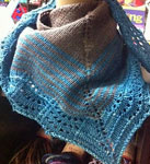 Scalloped Shawl knitting pattern from Malabrigo Book #3