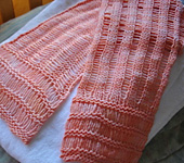 Katydid Drop Everything Scarf free knitting pattern