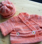 Baby hat and sweater