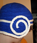 escargot hat knit in the round