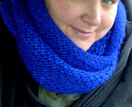 honey cowl knit seamless in the round