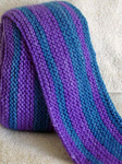 Knit scarf