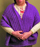 Reader's Wrap, Pocket Shawl free knitting pattern