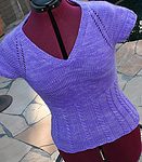Mr GreenJeans pullover vneck sweater free knitting pattern