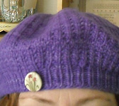 Rosalie Slouchy hat free knitting pattern