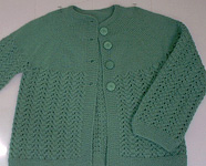 February Lady Sweater handknit cardigan free knitting pattern