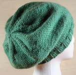 lazy susan slouxhy hat free knitting pattern