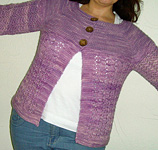 February Lady Sweater cardigan free knitting pattern