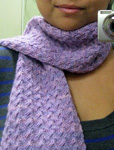 Shifting Sands Scarf free knitting pattern
