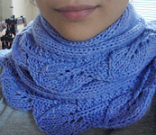 Saroyan scarf free knitting pattern