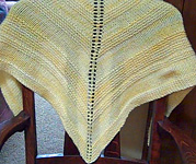 Simple Yet Effective Shawl free knitting pattern