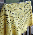 summer flies lace scarf, wrap, shawl free knitting pattern