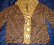 Baby Sophisticate raglan cardigan free knitting pattern