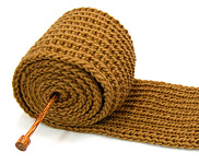 Scrunchable Scarf free knitting pattern