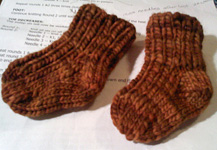 Simply sweet baby socks free knitting pattern