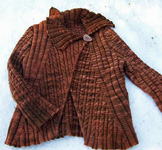 Twist and Shout Jacket free kntting pattern