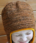 Thorpe cap with earflaps free knitting pattern