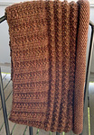 Eternity knitted scarf; Malabrigo Worsted Merino Yarn, color 50 roanoke