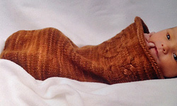 Owlie sleep sack free knitting pattern