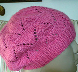 Mystery beret  free knitting pattern