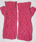 fingerless gloves, mittens free knitting pattern