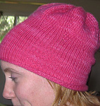 knit cap free knitting pattern