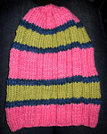 knit hat, cap free knitting pattern