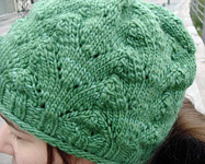 handknit beret free knitting pattern