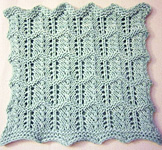 Ridged Lace Cowl free knitting pattern