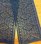 Cuckron Shetland Scarf pattern by Sue Arthur