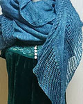 knit lace shawl pattern Viajante by Martina Behm