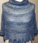 Hand knit wrap pattern Citron by Hilary Smith Callis