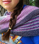 Striped scarf pattern Color Affection by Veera Vlimki