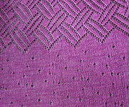 Knit Wrap/Stole pattern Hanami Stole by Melanie Gibbons